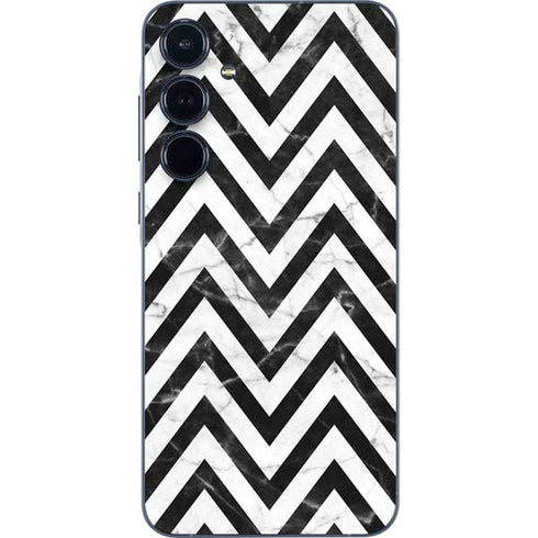 Chevron Marble Galaxy A35 5G Skin